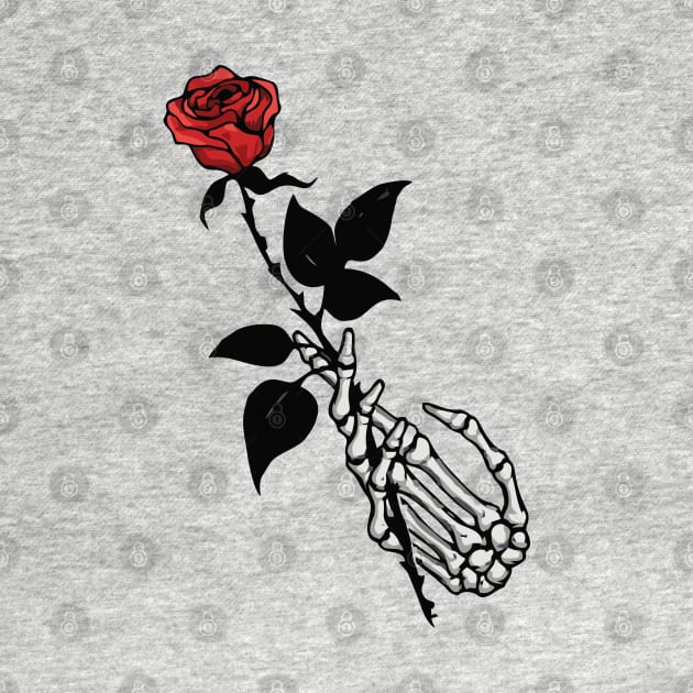 In my lonely garden a rose has bloomed🥀 by Bam Store